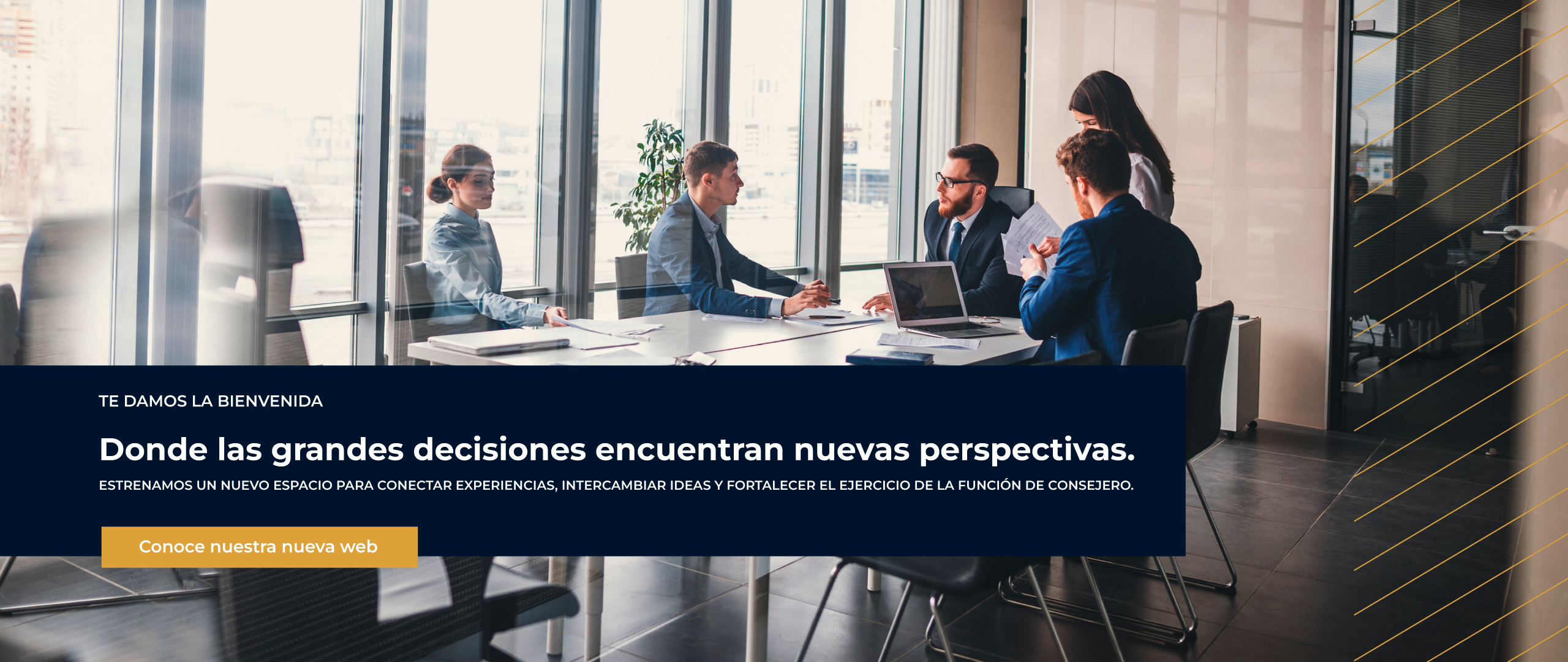Bienvenida Banco de Consejeros