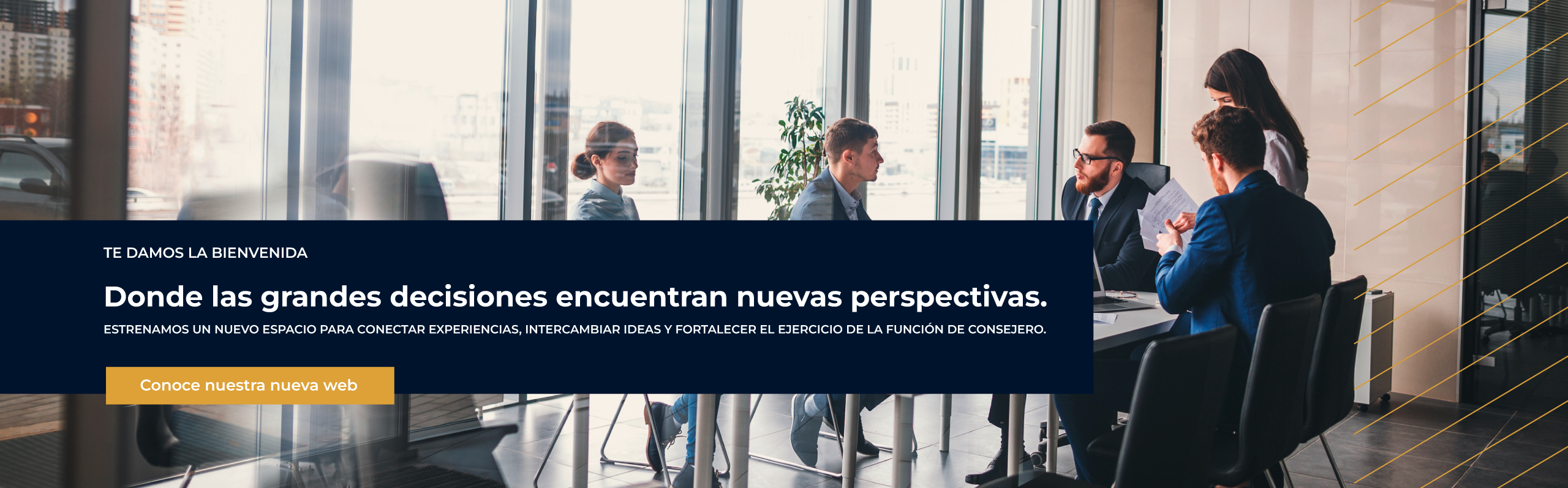 Bienvenida Banco de Consejeros
